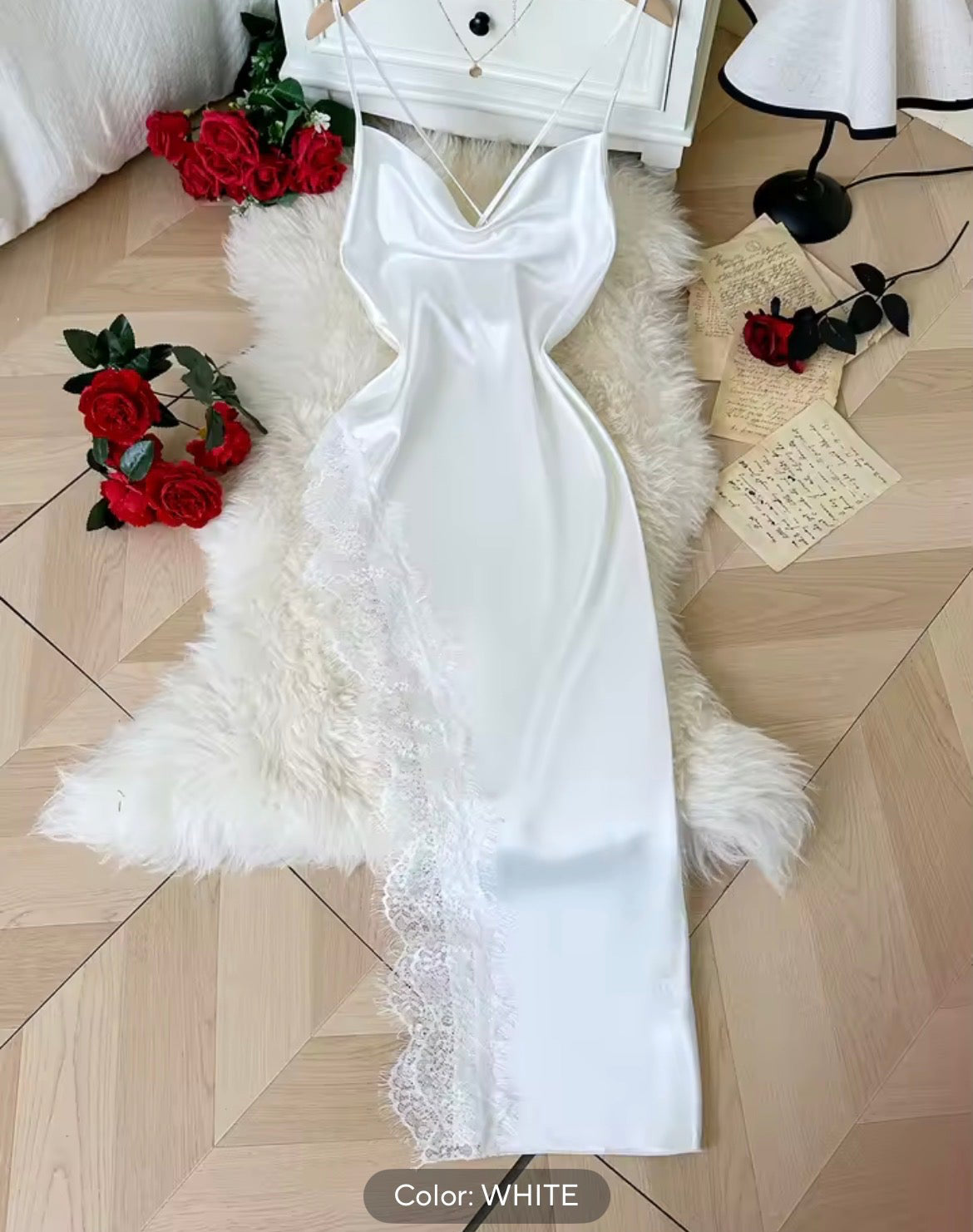 Elegant Lace Detail Dress