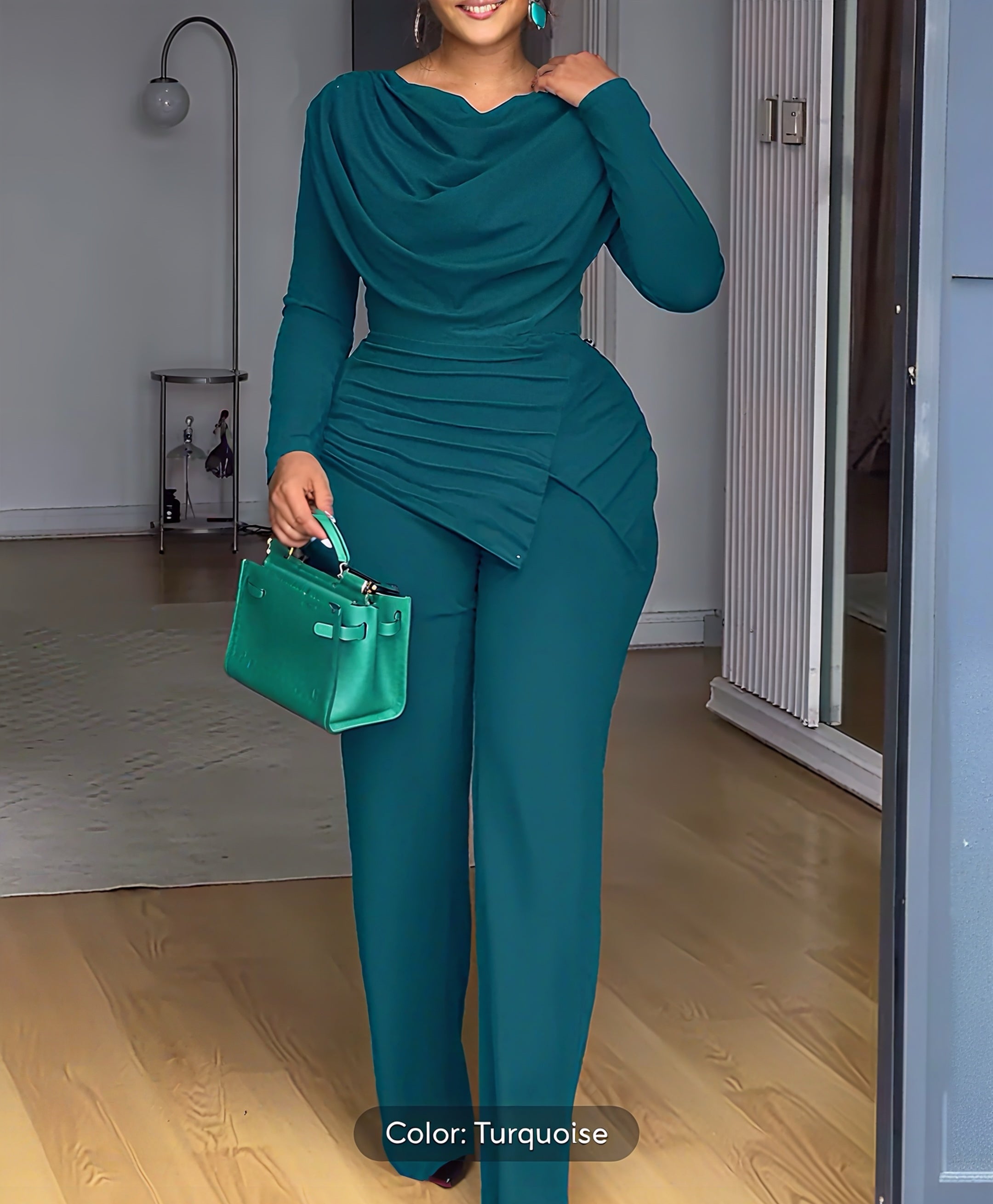 Elegant Crossover Jumpsuit