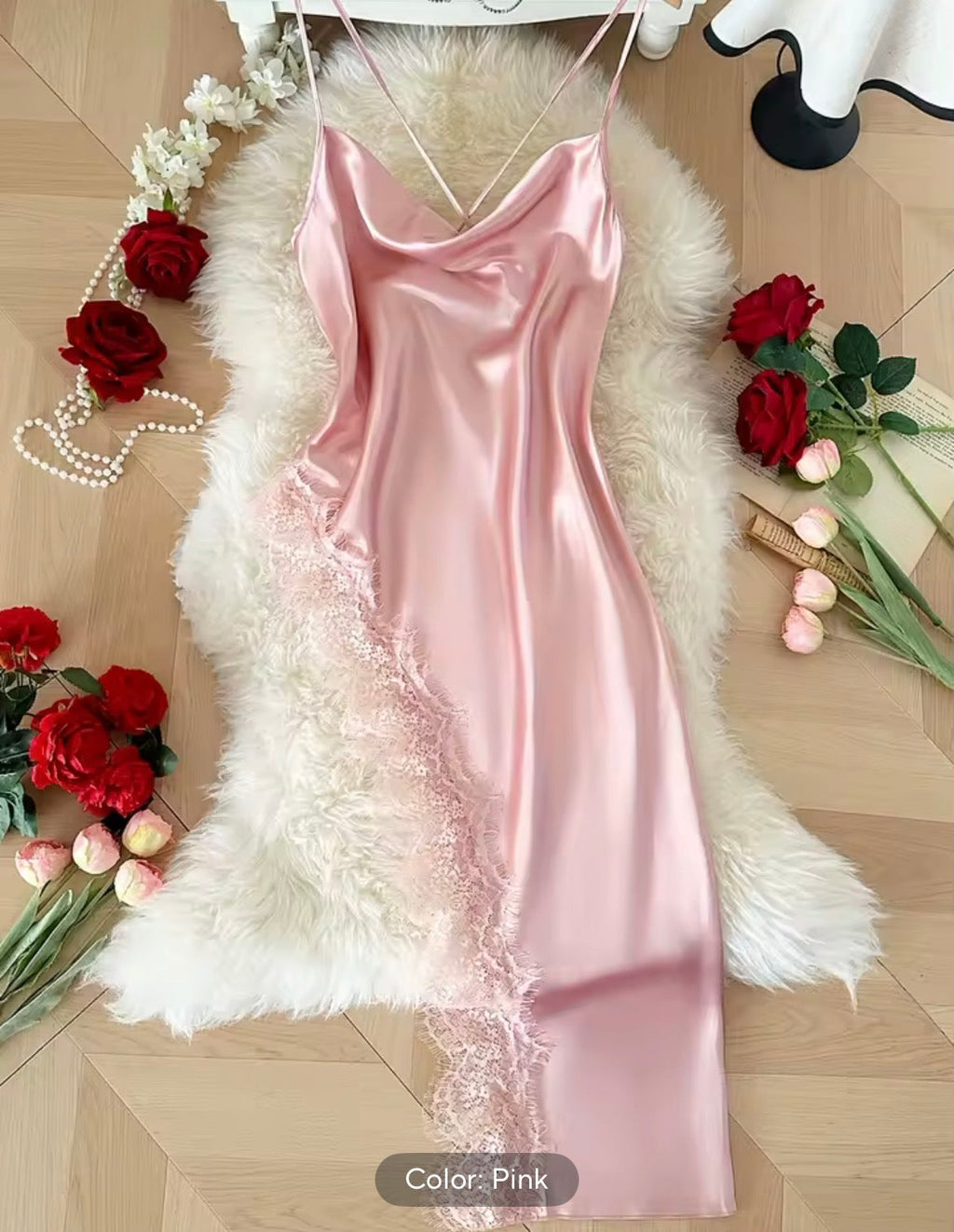 Elegant Lace Detail Dress