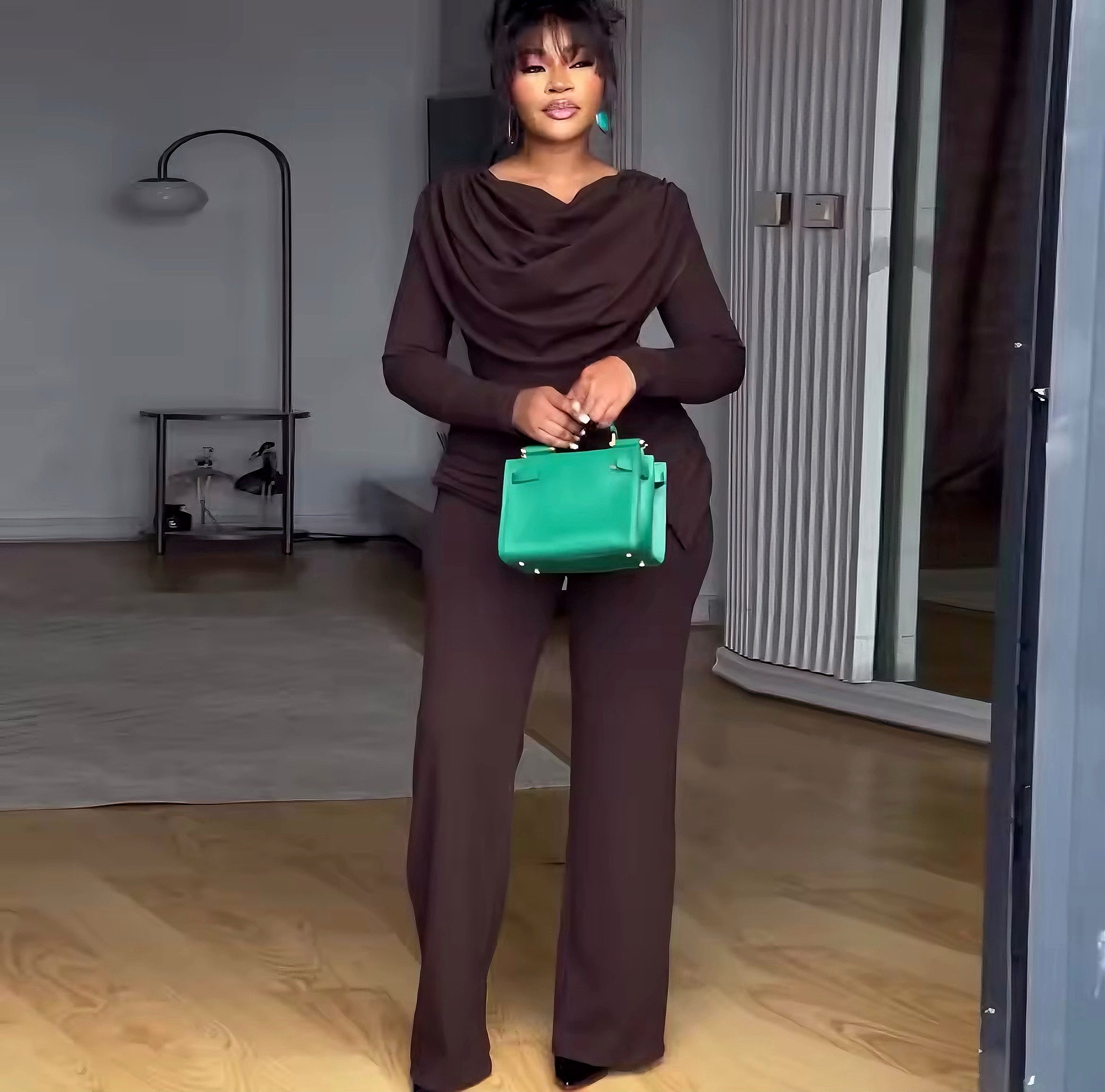 Elegant Crossover Jumpsuit