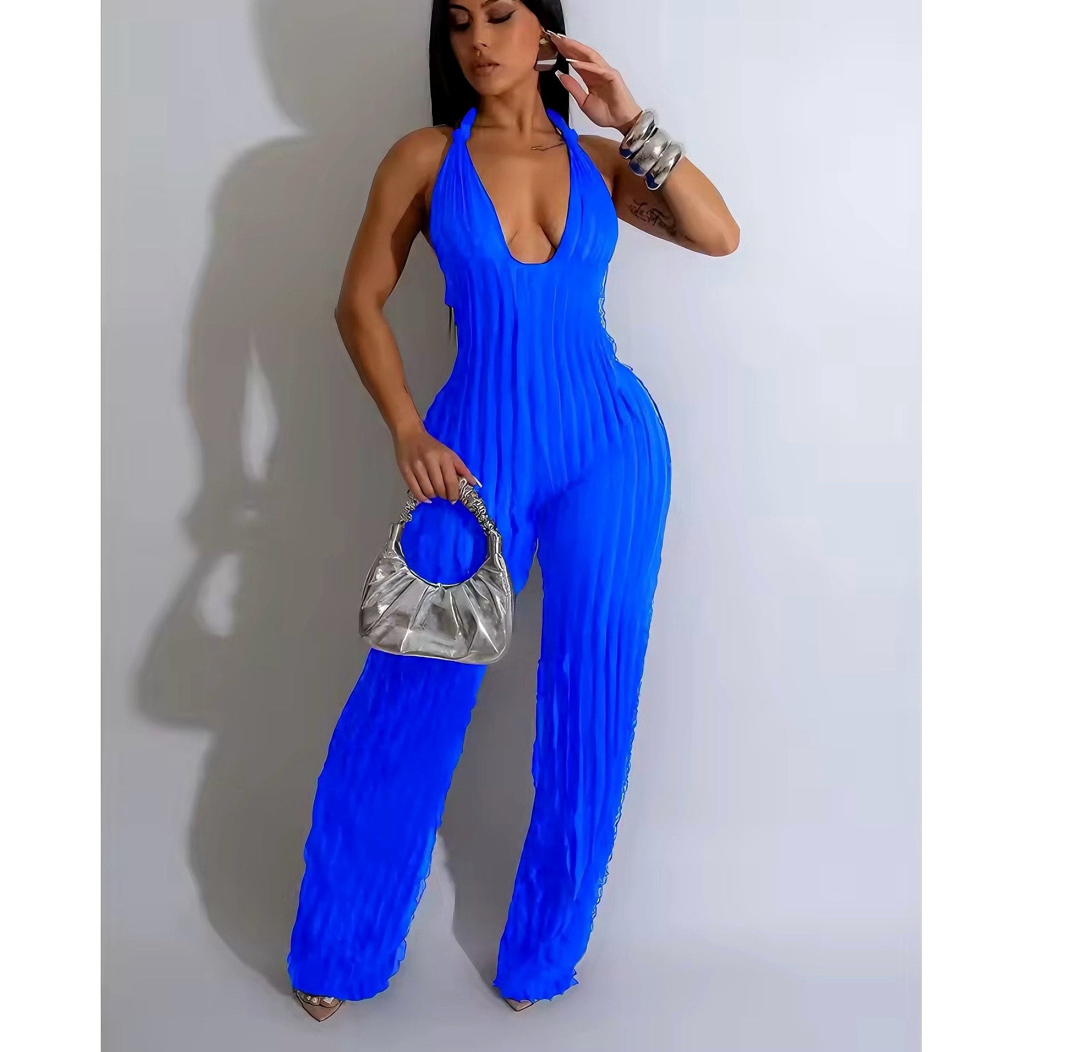 Sleek Halter Jumpsuit