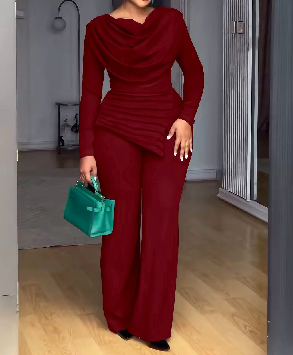 Elegant Crossover Jumpsuit