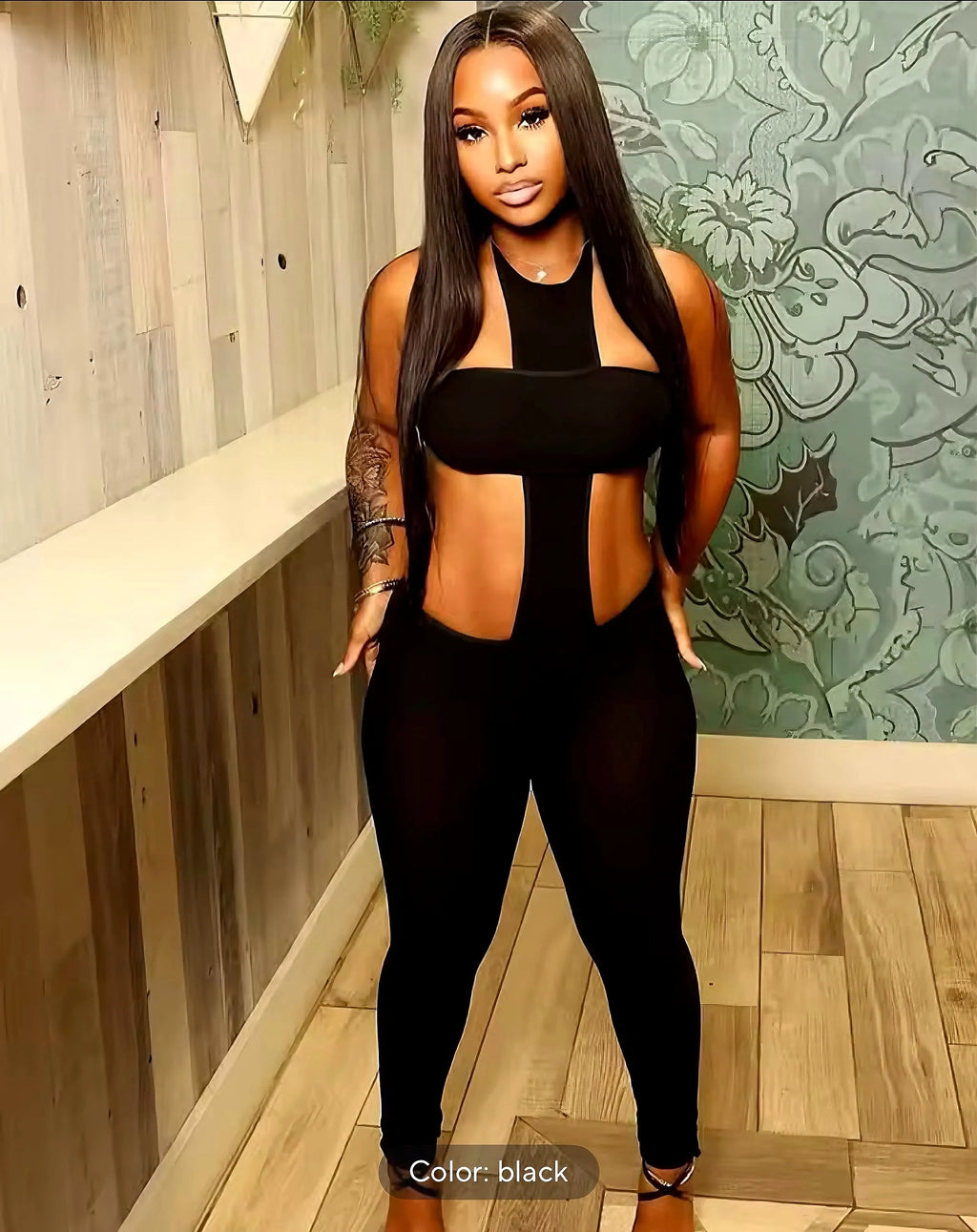 Coquette Jumpsuit 1-Piece