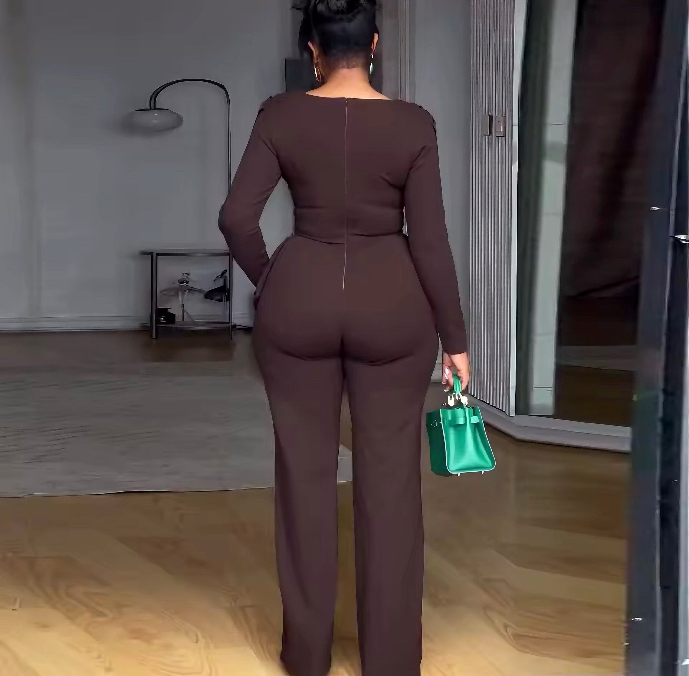 Elegant Crossover Jumpsuit