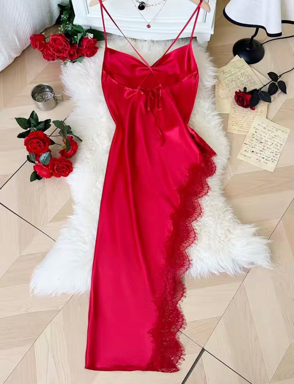 Elegant Lace Detail Dress