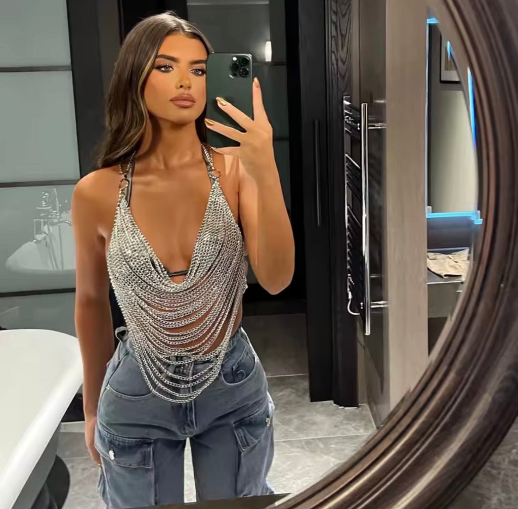 Chain Drip Top