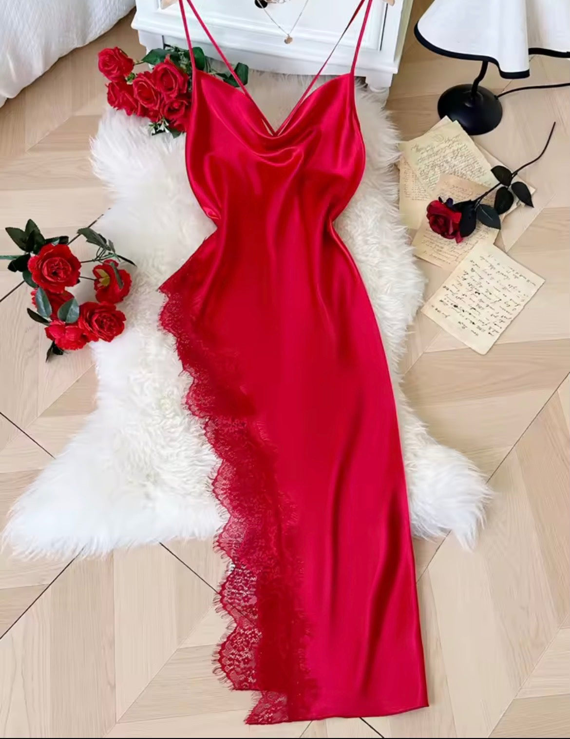 Elegant Lace Detail Dress