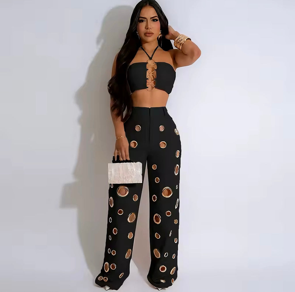 Midnight Circles Chic