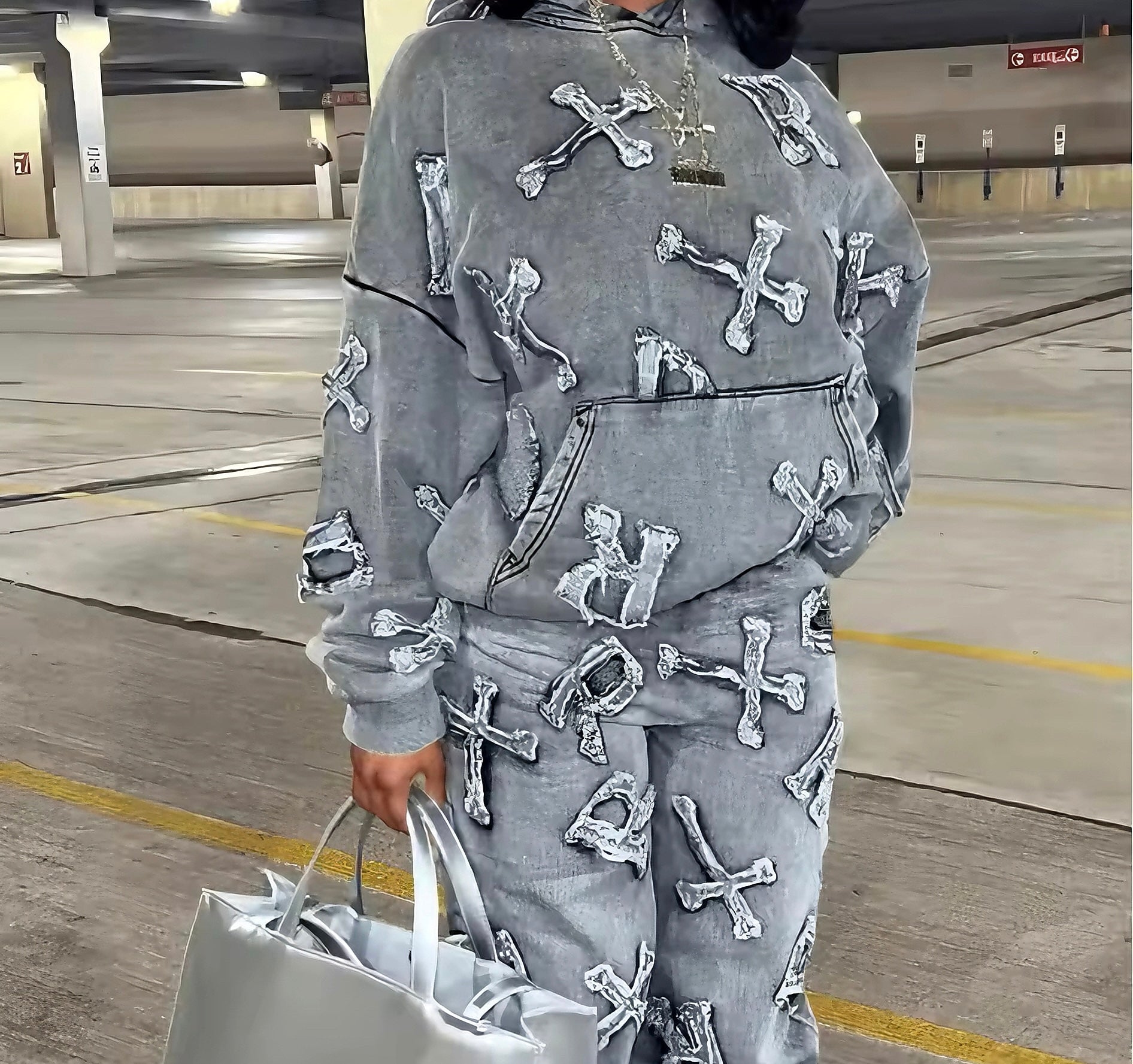 Bone Chic Sweatsuit