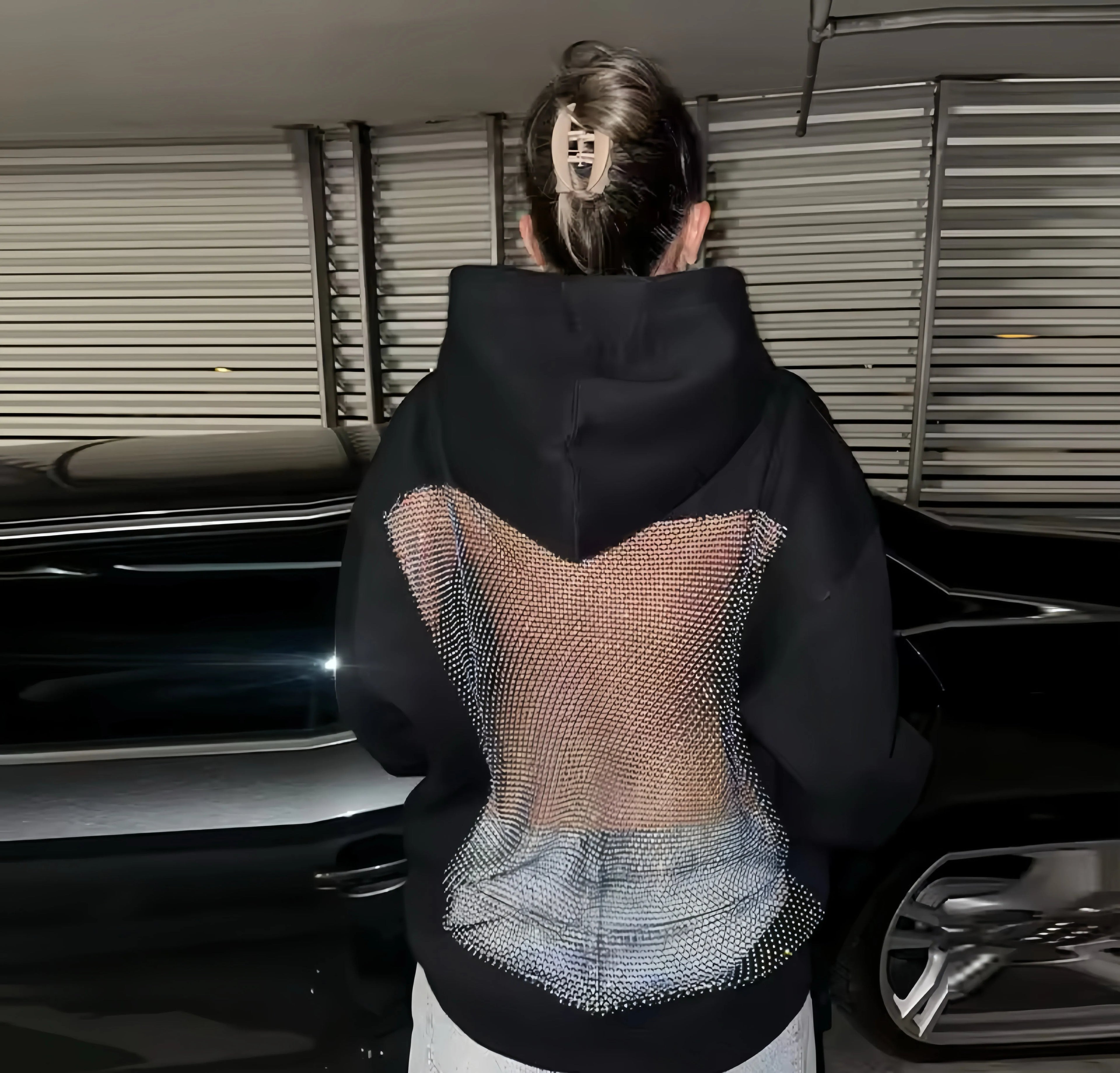 Mesh Back Hoodie