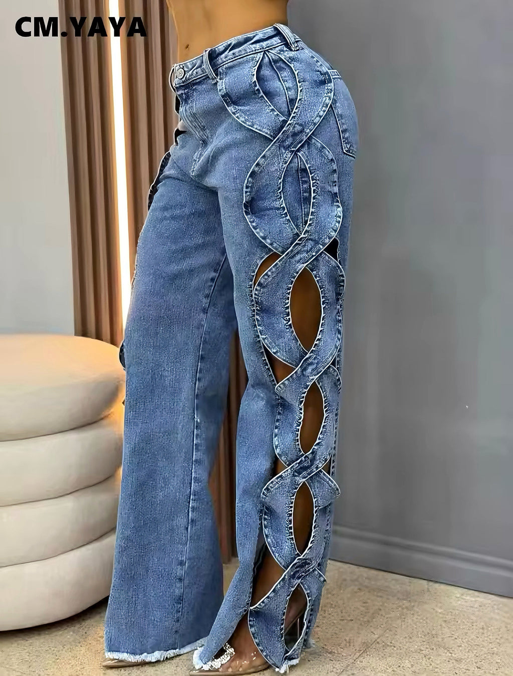 Cutaway Flair jeans